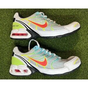 Nike Air Max Torch 4 White Volt Laser CW5607-100 Women’s Size 8 Shoe Sneaker